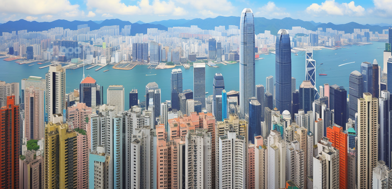 香港城市建筑设计商务城市高楼大厦云层城市,高清,摄影图,摄影图片,图片大全,摄影图免费下载